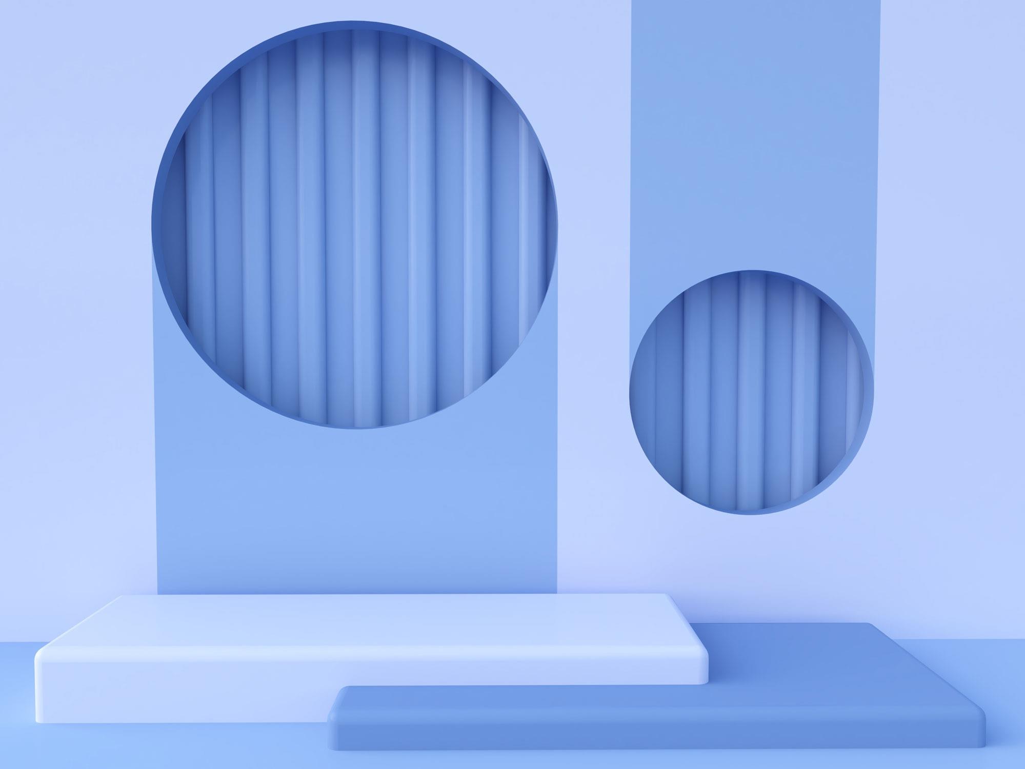 Large and Small Graphic Circles