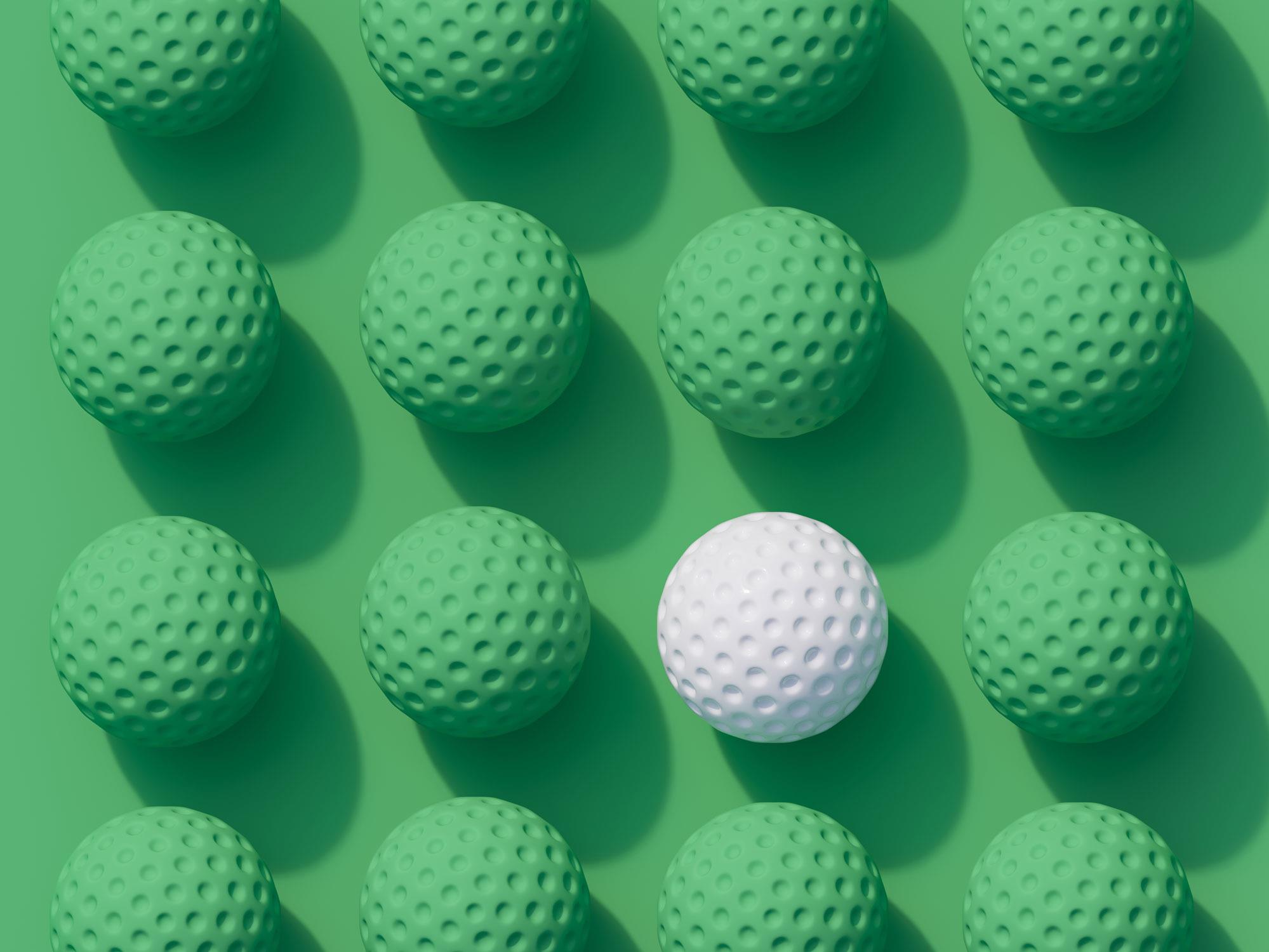 Golf balls