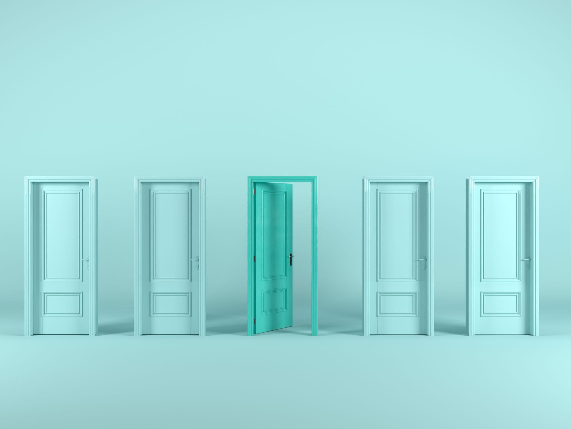 Open door